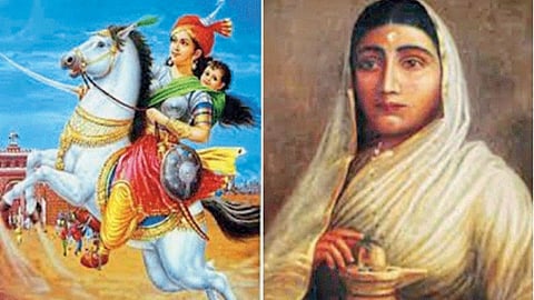 Jhashi Rani and Ahilyabai Holkar