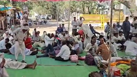 Farmers hunger strike