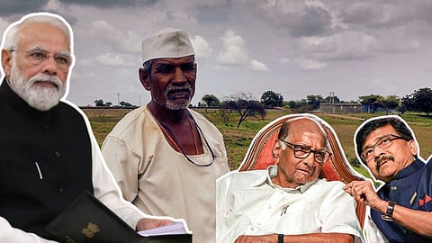 Sharad Pawar : 'मोदी सरकारला शेतकऱ्यांची चिंता नाही'; शेतकरी मेळाव्यातून शरद पवार यांची टीका