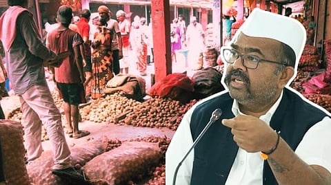 Vashi Kanda Batata Market