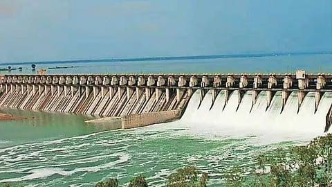 Ujani Dam water storage