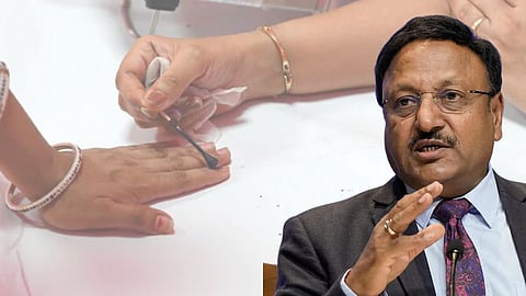 Chief Election Commissioner Rajeev Kumar