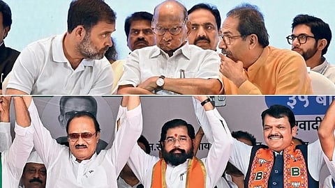 Maharashtra Election 2024 Update : भाजप पहिल्या स्थानावर; तर कॉँग्रेस दुसऱ्या क्रमांकावर, पहिले कल काय सांगतात?