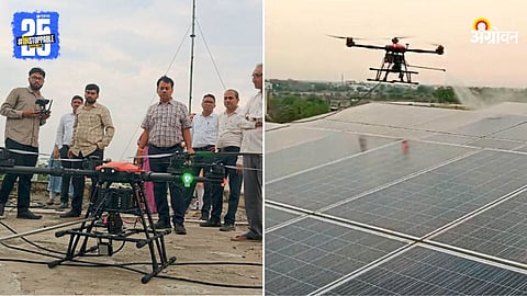 Solar Cleaning Drone