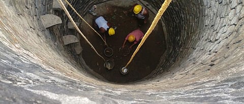 पाणीपातळी खालावली