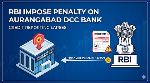 RBI penalty on aurangabad district central co-operative bank