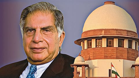 Ratan Tata moves SC against NCLAT order holding him guilty of prejudicial acts