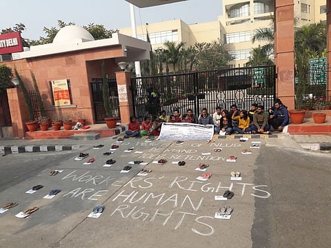 Image courtesy: NLUD Workers-Students Solidarity FB page
