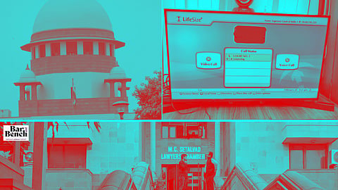 Supreme Court Video Conference & Lock Down
