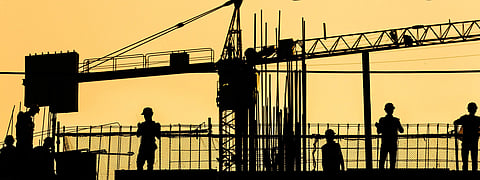 Construction work in progress