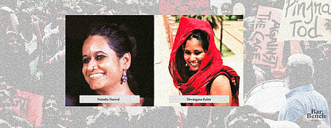 Pinjra Tod Activists Natasha Narwal and Devangana Kalita