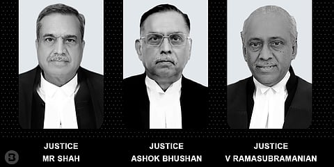 MR Shah, Ashok Bhushan, V Ramasubramanian