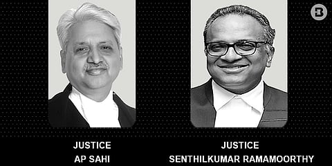 Chief Justice AP Sahi (L) and Justice Senthilkumar Ramamoorthy (R), Madras High Court