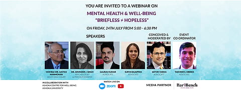 Mental Health and Well-being; Briefless ≠ Hopeless webinar