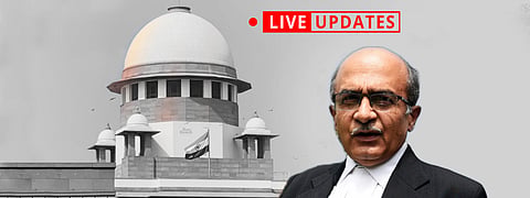 Prashant bhushan, Supreme Court LIVE
