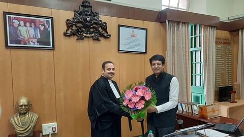 Aruna Shyam with Advocate General