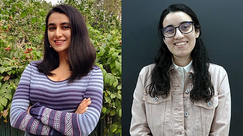 Anupriya Dhonchak (L), Misbah Reshi (R), Rhodes Scholars, 2021