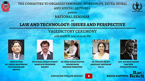Event Report: RMLNLU's National Seminar on Law & Technology, 2021