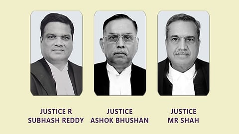 Justices Ashok Bhushan, R Subhash Reddy, MR Shah, pension