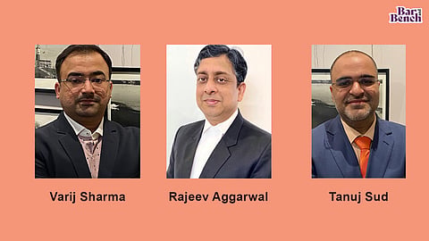 Varij Sharma, Rajeev Aggarwal and Tanuj Sud