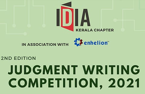 Participate: IDIA Kerala Chapter's 2nd Judgment Writing Competition (Register by Apr 25)
