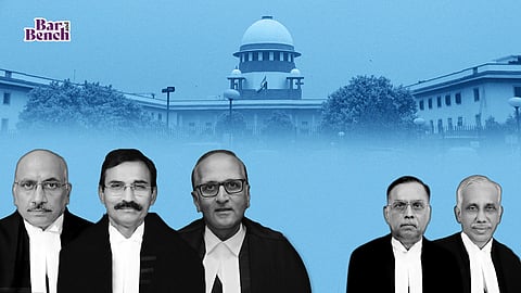 Nageswara Rao, Hemant Gupta and Ravindra Bhat, Ashok Bhushan and Abdul Nazeer