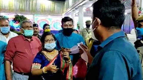 DM of Tripura Crashed into the wedding