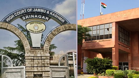 Jammu and Srinagar benches of Jammu and Kashmir High Court