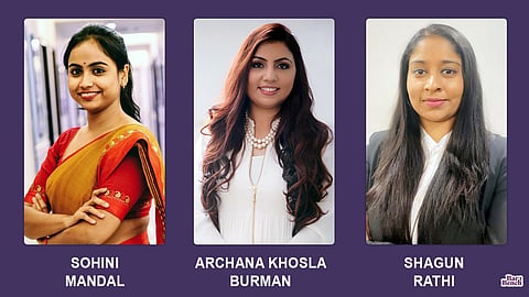 Sohini Mandal, Archana Khosla Burman, Shagun Rathi