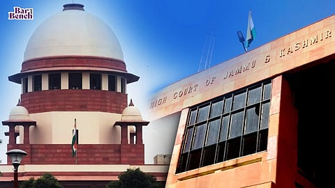 Jammu and Kashmir High Court and Supreme Court