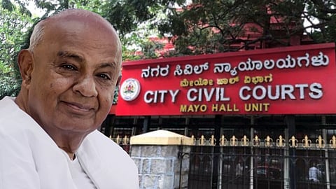 HD deve Gowda and Bangalore City civil court