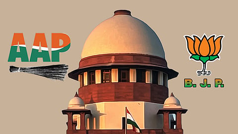 AAP BJP and Supreme Court