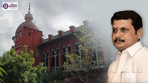 ಸೆಂಥಿಲ್ ಬಾಲಾಜಿ, ಮದ್ರಾಸ್ ಹೈಕೋರ್ಟ್