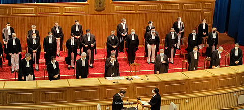 Nine new Supreme Court judges sworn in; Working strength of Supreme Court rises to 33
