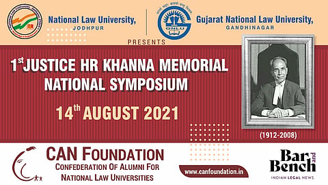 First Justice HR Khanna Memorial National Symposium