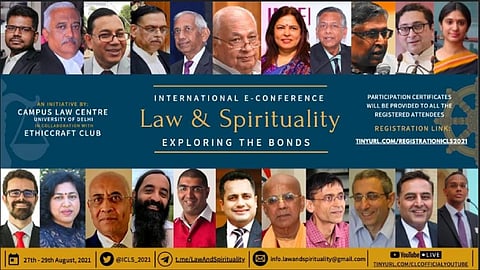 International E-Conference on "Law & Spirituality" by Campus Law Centre, University of Delhi & Ethiccraft Club