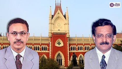 Justices Sabyasachi Bhattacharyya and Rabindranath Samanta with Calcutta HC