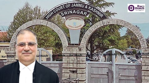Justice Sanjay Dhar with Srinagar wing of J&K HC