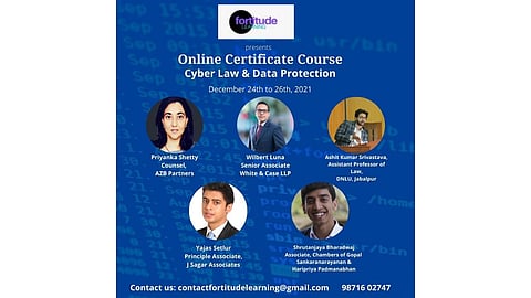 Certificate course on Cyber Law and Data Protection
