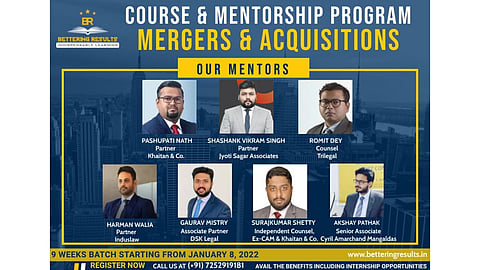 Mergers & Acquisitions Course