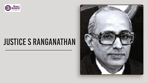 Justice S Ranganathan