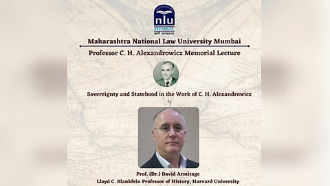 Third Prof CH Alexandrowicz Memorial Lecture by Professor (Dr) David Armitage