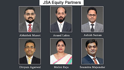 Abhishek Munot, Anand Lakra, Ashish Suman, Divyam Agarwal, Malini Raju, and Soumitra Majumdar