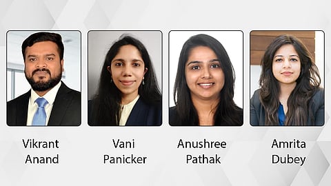 Vikrant Anand, Vani Panicker, Anushree Pathak and Amrita Dubey