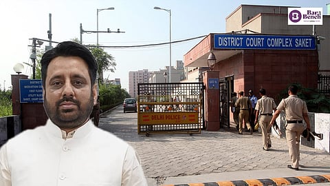 Amanatullah Khan, Saket Courts