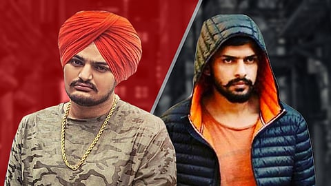Sidhu Moosewala and Lawrence Bishnoi