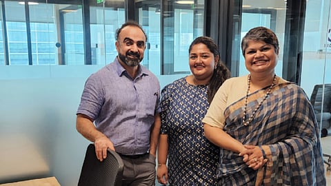 (Left to Right - Vishal Vig, Partner and CEO, Shreya Ganguly, Managing Associate and Mumbai Office Lead, Shwetasree Majumder, Managing Partner)