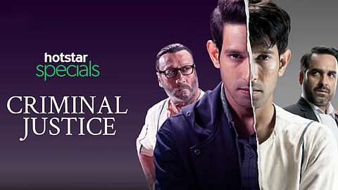 Web series Criminal Justice