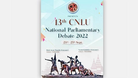 13th CNLU Parliamentary Debate 2022 (Register Now)