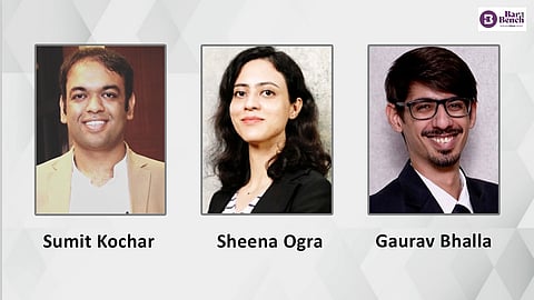 Sumit Kochar, Sheena Ogra and Gaurav Bhalla